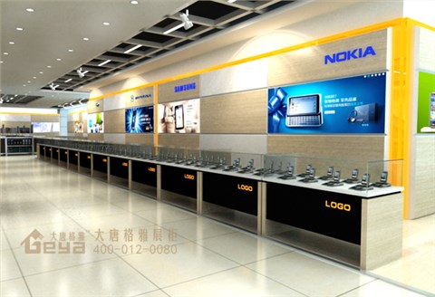 电脑手机展柜-南京中山大厦