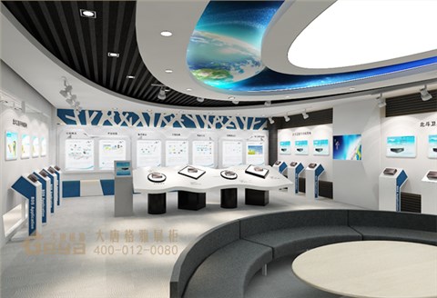 展厅设计-科技展厅布置