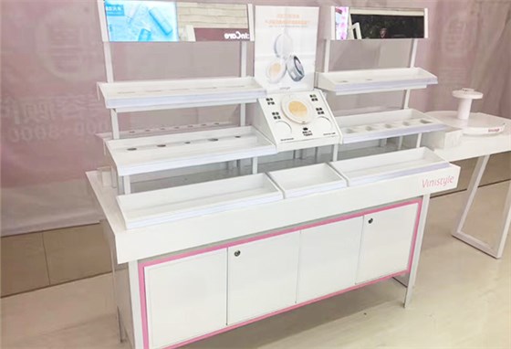 化妆品展柜,化妆品展示柜,化妆品柜台,化妆品柜