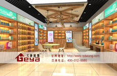 化妆品展柜三种主流设计风格-南京大唐格雅展柜厂家