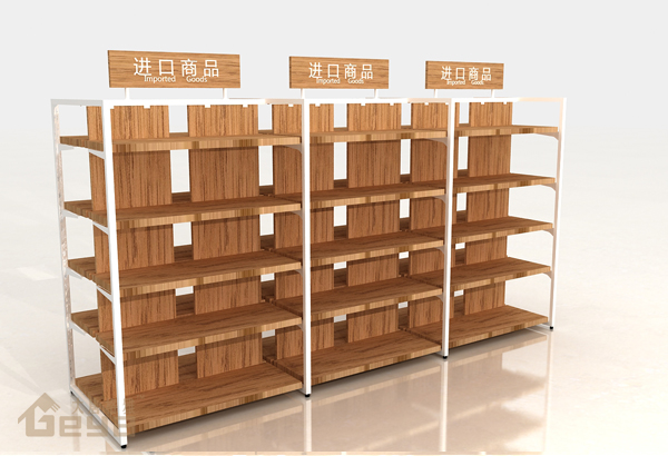 南京展柜制作-南京钢木货架超市货架-南京大唐格雅展柜