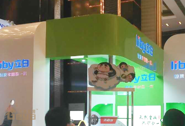 南京展柜制作-香格里拉立白展会展厅-南京大唐格雅展柜制作厂家
