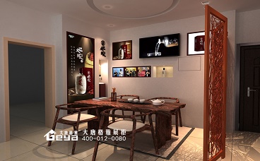 木质展柜—江中集团办公室
